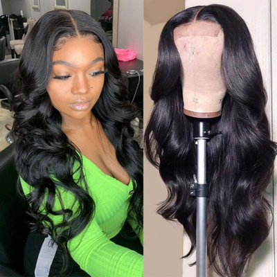 SVT Human Hair Wigs 4x4 Lace Closure Wig 180% Density Body Wave Hair - SVTHair
